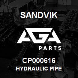 CP000616 Sandvik HYDRAULIC PIPE | AGA Parts