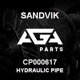 CP000617 Sandvik HYDRAULIC PIPE | AGA Parts