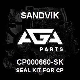 CP000660-SK Sandvik SEAL KIT FOR CP | AGA Parts