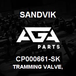 CP000661-SK Sandvik TRAMMING VALVE, | AGA Parts