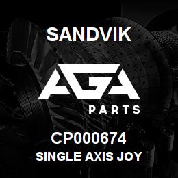 CP000674 Sandvik SINGLE AXIS JOY | AGA Parts
