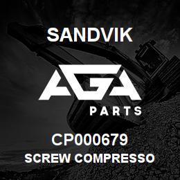 CP000679 Sandvik SCREW COMPRESSO | AGA Parts
