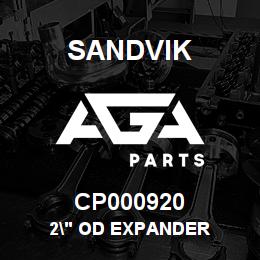 CP000920 Sandvik 2" OD EXPANDER | AGA Parts