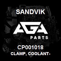 CP001018 Sandvik CLAMP, COOLANT- | AGA Parts