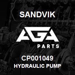 CP001049 Sandvik HYDRAULIC PUMP | AGA Parts