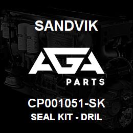 CP001051-SK Sandvik SEAL KIT - DRIL | AGA Parts