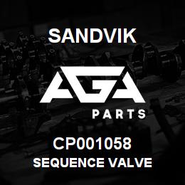 CP001058 Sandvik SEQUENCE VALVE | AGA Parts