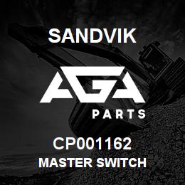 CP001162 Sandvik MASTER SWITCH | AGA Parts