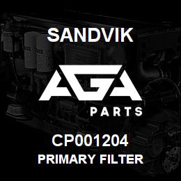 CP001204 Sandvik PRIMARY FILTER | AGA Parts