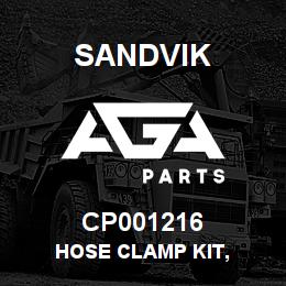 CP001216 Sandvik HOSE CLAMP KIT, | AGA Parts