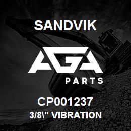 CP001237 Sandvik 3/8" VIBRATION | AGA Parts