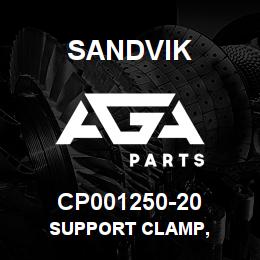 CP001250-20 Sandvik SUPPORT CLAMP, | AGA Parts