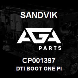 CP001397 Sandvik DTI BOOT ONE PI | AGA Parts