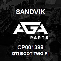 CP001398 Sandvik DTI BOOT TWO PI | AGA Parts