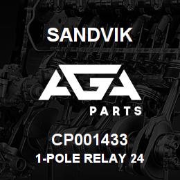CP001433 Sandvik 1-POLE RELAY 24 | AGA Parts