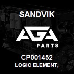 CP001452 Sandvik LOGIC ELEMENT, | AGA Parts