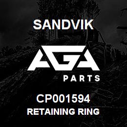 CP001594 Sandvik RETAINING RING | AGA Parts