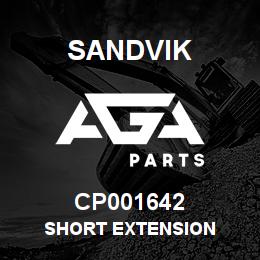 CP001642 Sandvik SHORT EXTENSION | AGA Parts