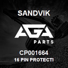 CP001664 Sandvik 16 PIN PROTECTI | AGA Parts