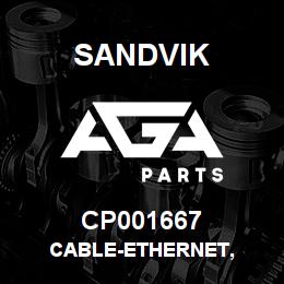 CP001667 Sandvik CABLE-ETHERNET, | AGA Parts