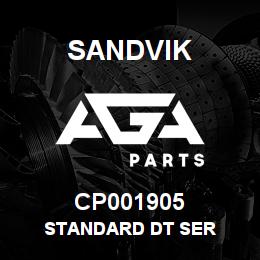 CP001905 Sandvik STANDARD DT SER | AGA Parts