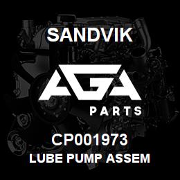 CP001973 Sandvik LUBE PUMP ASSEM | AGA Parts