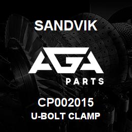 CP002015 Sandvik U-BOLT CLAMP | AGA Parts