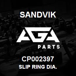 CP002397 Sandvik SLIP RING DIA. | AGA Parts