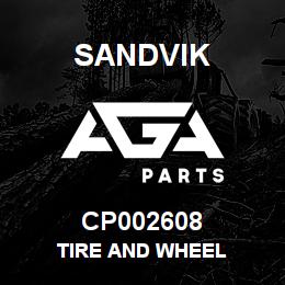 CP002608 Sandvik TIRE AND WHEEL | AGA Parts