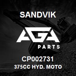 CP002731 Sandvik 375CC HYD. MOTO | AGA Parts