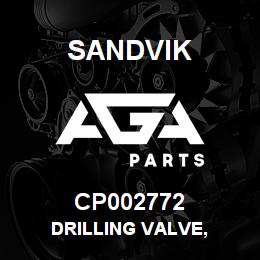 CP002772 Sandvik DRILLING VALVE, | AGA Parts