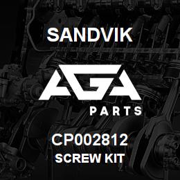 CP002812 Sandvik SCREW KIT | AGA Parts