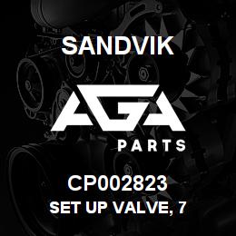 CP002823 Sandvik SET UP VALVE, 7 | AGA Parts