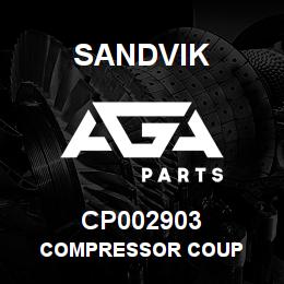 CP002903 Sandvik COMPRESSOR COUP | AGA Parts