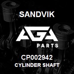 CP002942 Sandvik CYLINDER SHAFT | AGA Parts