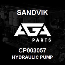 CP003057 Sandvik HYDRAULIC PUMP | AGA Parts