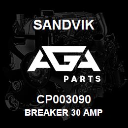 CP003090 Sandvik BREAKER 30 AMP | AGA Parts