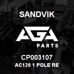 CP003107 Sandvik AC120 1 POLE RE | AGA Parts