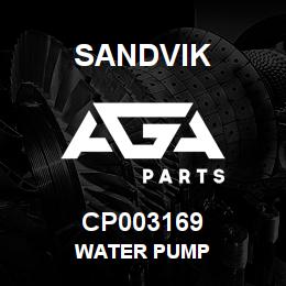 CP003169 Sandvik WATER PUMP | AGA Parts