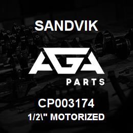 CP003174 Sandvik 1/2" MOTORIZED | AGA Parts