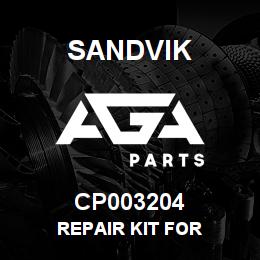 CP003204 Sandvik REPAIR KIT FOR | AGA Parts