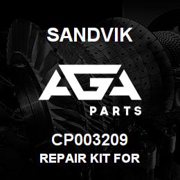 CP003209 Sandvik REPAIR KIT FOR | AGA Parts