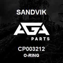 CP003212 Sandvik O-RING | AGA Parts