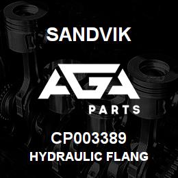 CP003389 Sandvik HYDRAULIC FLANG | AGA Parts