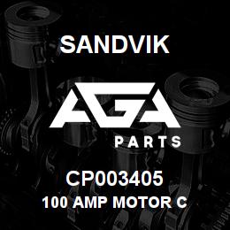 CP003405 Sandvik 100 AMP MOTOR C | AGA Parts