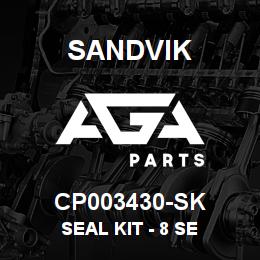 CP003430-SK Sandvik SEAL KIT - 8 SE | AGA Parts