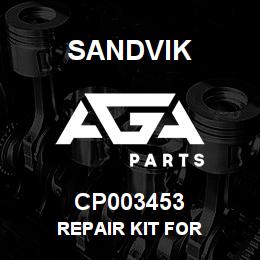 CP003453 Sandvik REPAIR KIT FOR | AGA Parts