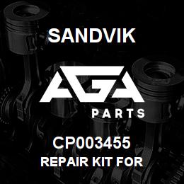 CP003455 Sandvik REPAIR KIT FOR | AGA Parts