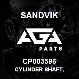 CP003596 Sandvik CYLINDER SHAFT, | AGA Parts