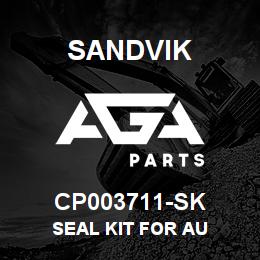CP003711-SK Sandvik SEAL KIT FOR AU | AGA Parts